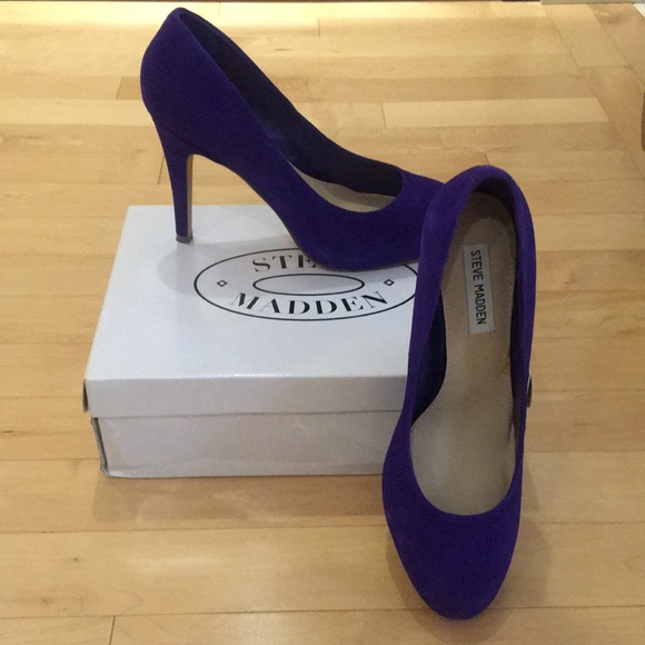 Purple STEVE MADDEN Heels - Picture 2 of 5